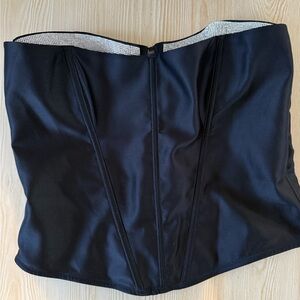 Victoria's Secret Black Bustier Top